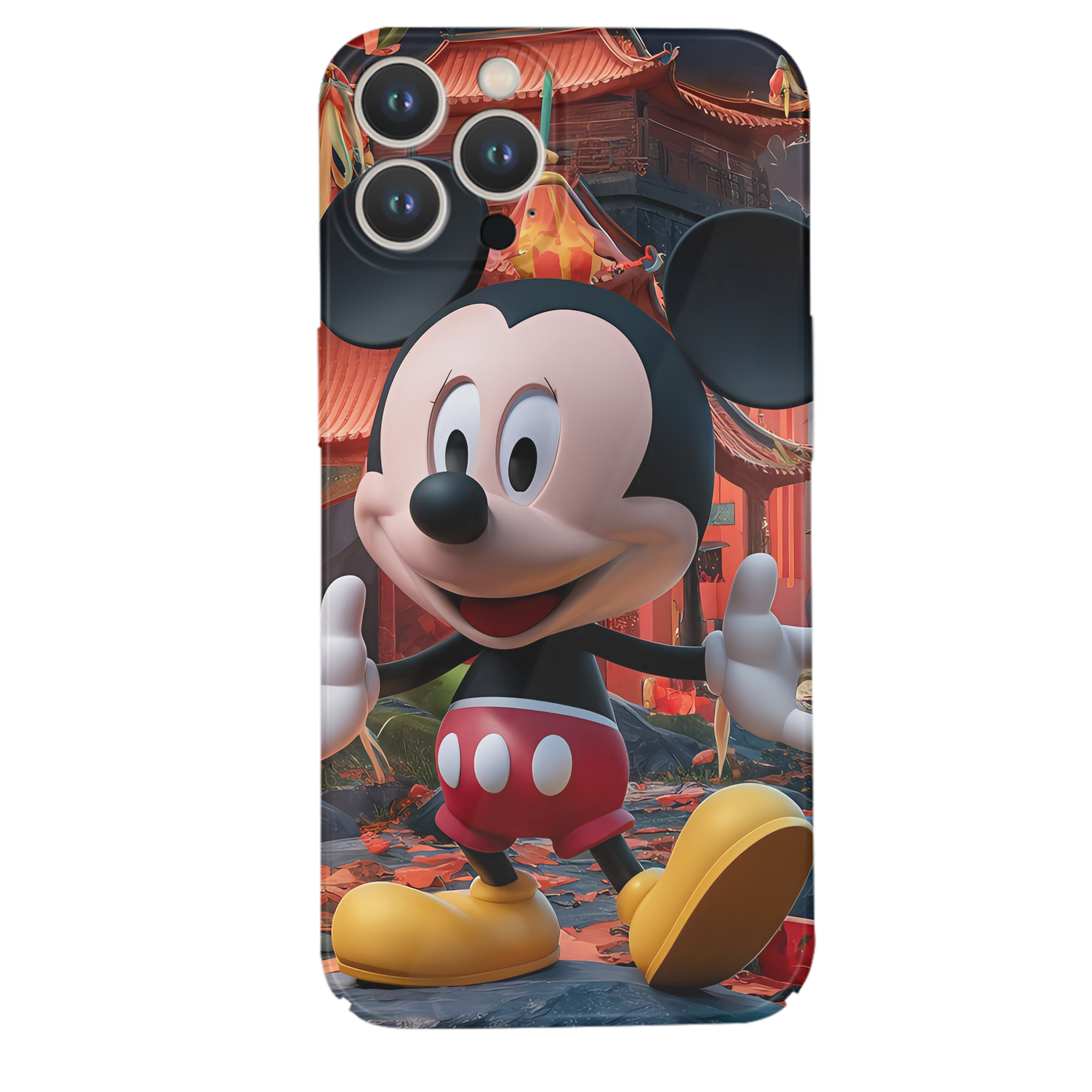 （画像用） ミッキーマウス Mickey Mouse 【iPhone 14シリーズ対応】ハードケース